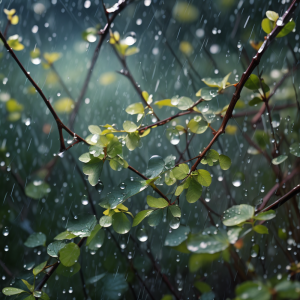 《雨》